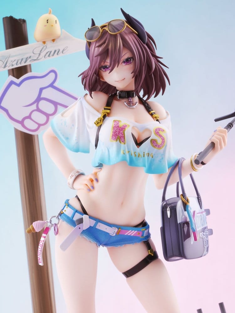 Azur Lane PVC Figur 1/7 Kirishima Bravely Summer 28 cm