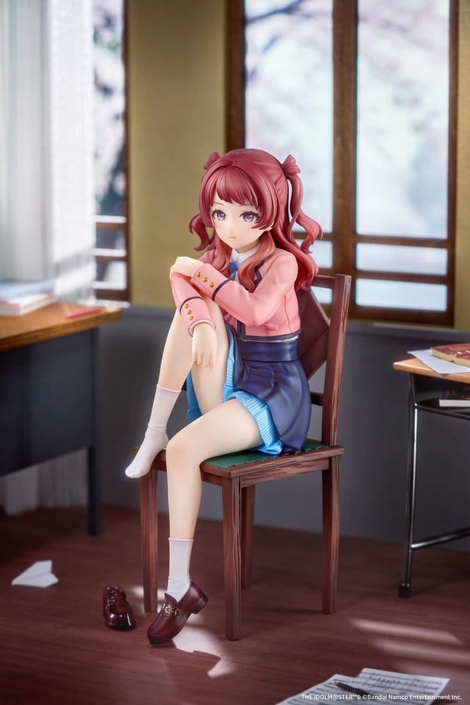 The Idolmaster PVC Figur 1/7 Saki Hanami Ameagari no Iris Before Special Training Ver. 20 cm