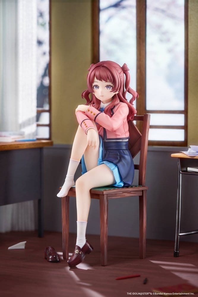 The Idolmaster PVC Figur 1/7 Saki Hanami Ameagari no Iris Before Special Training Ver. 20 cm