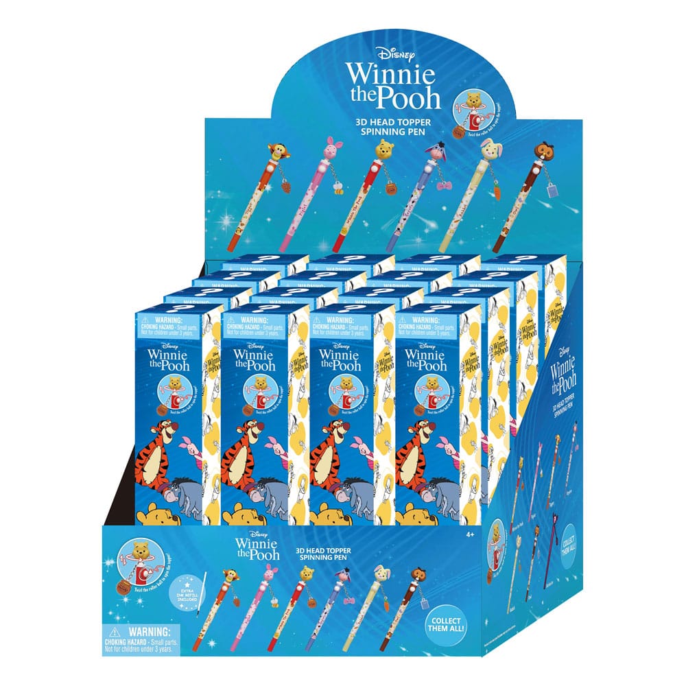 Winnie Puuh Stift 3D Head Topper Spinning Pen