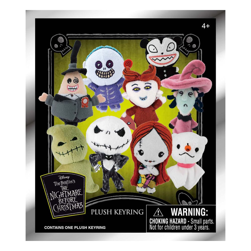 Nightmare before Christmas Plüsch-Taschenanhänger Display (24)
