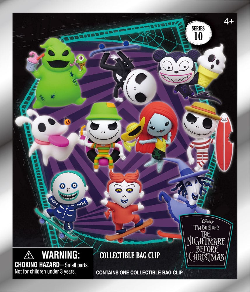Nightmare Before Christmas PVC-Taschenanhänger Serie 10 Display (24)
