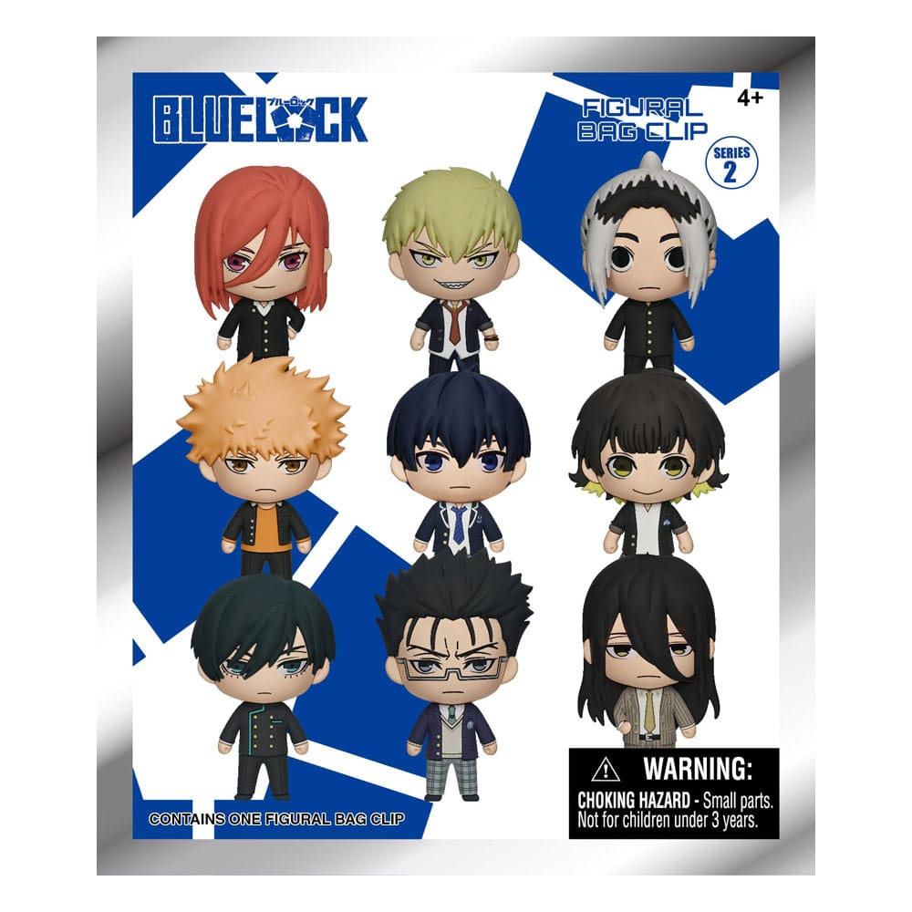 Blue Lock 3D PVC-Taschenanhänger Serie 2 Display (24)