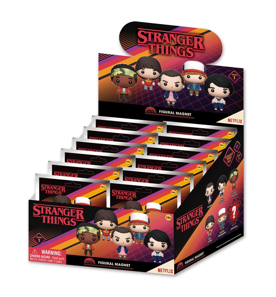 Stranger Things Magnete blind pack Series 1 Display (12)