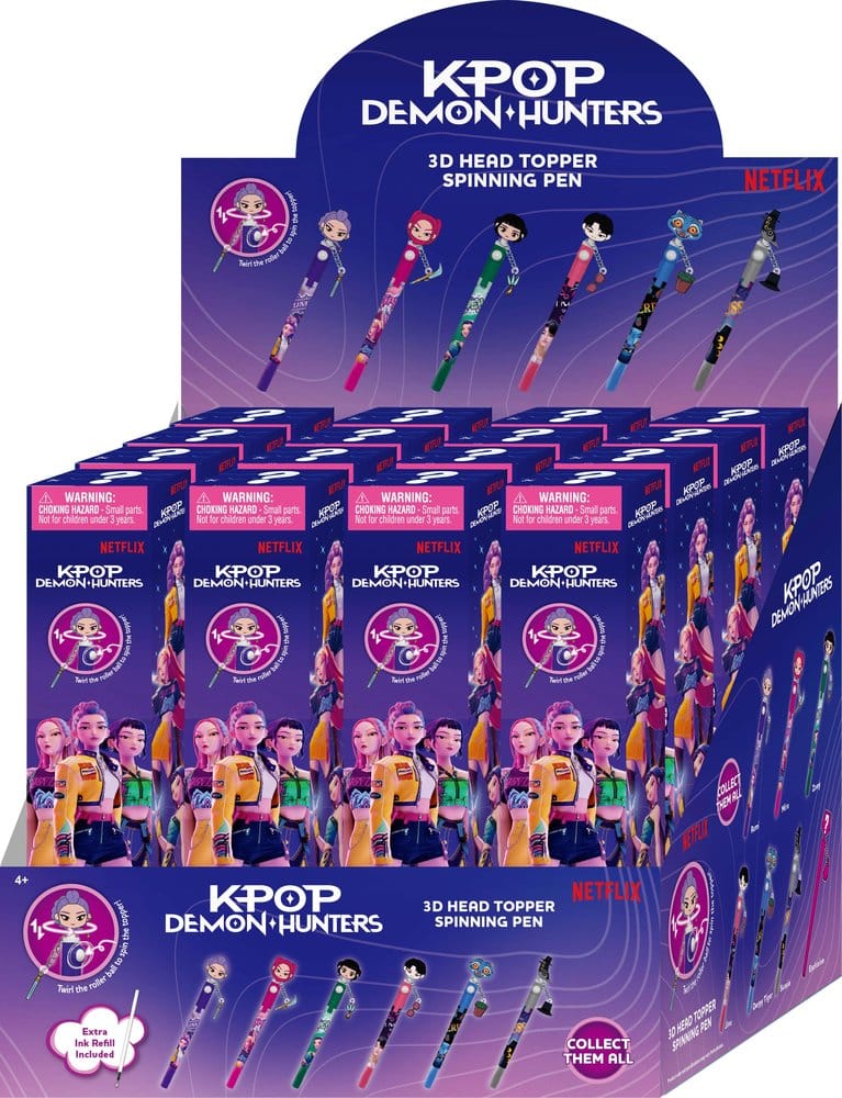 K-Pop Demon Hunter 3D Stifte mit Topper Display (16)