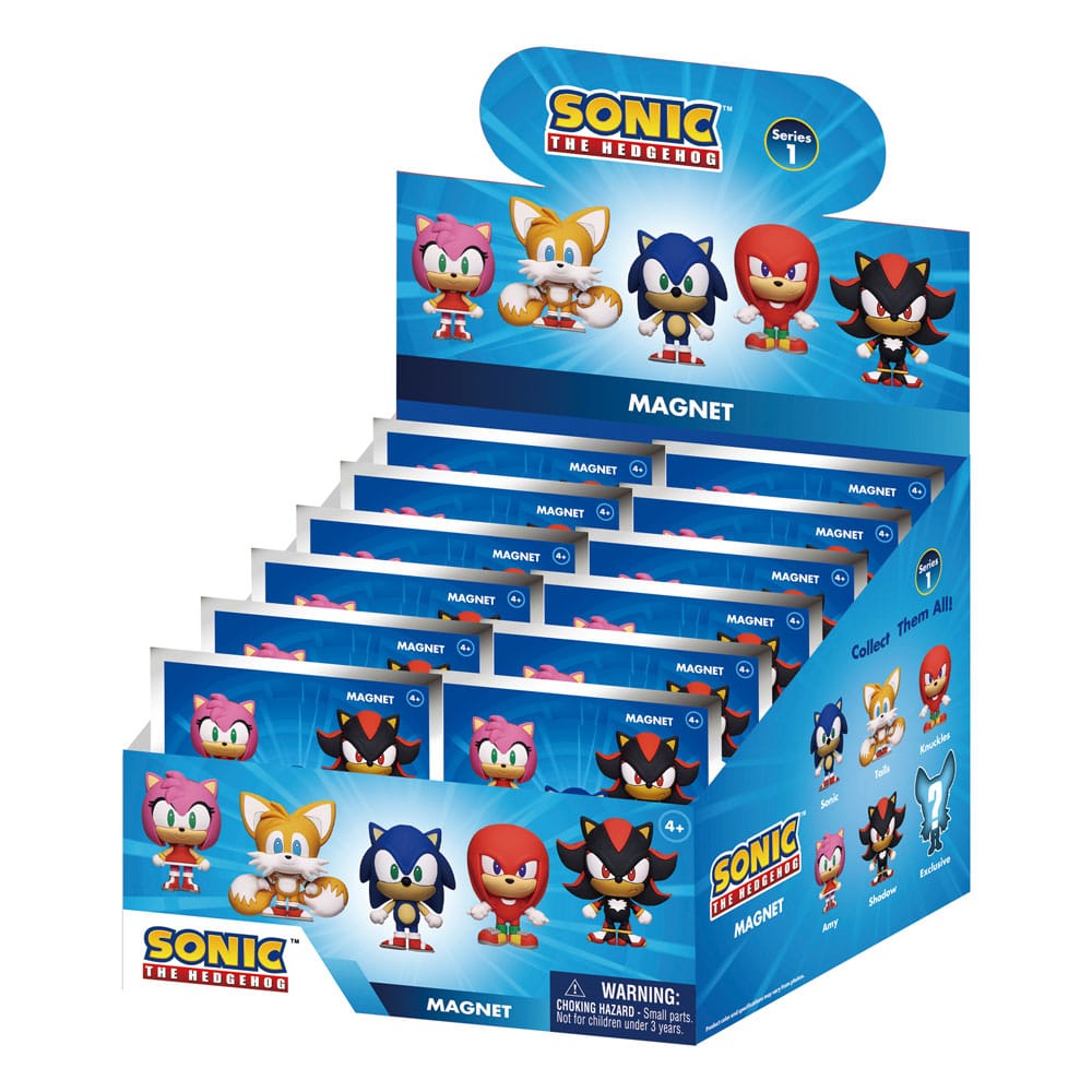 Sonic Magnete blind pack Series 1 Display (12)