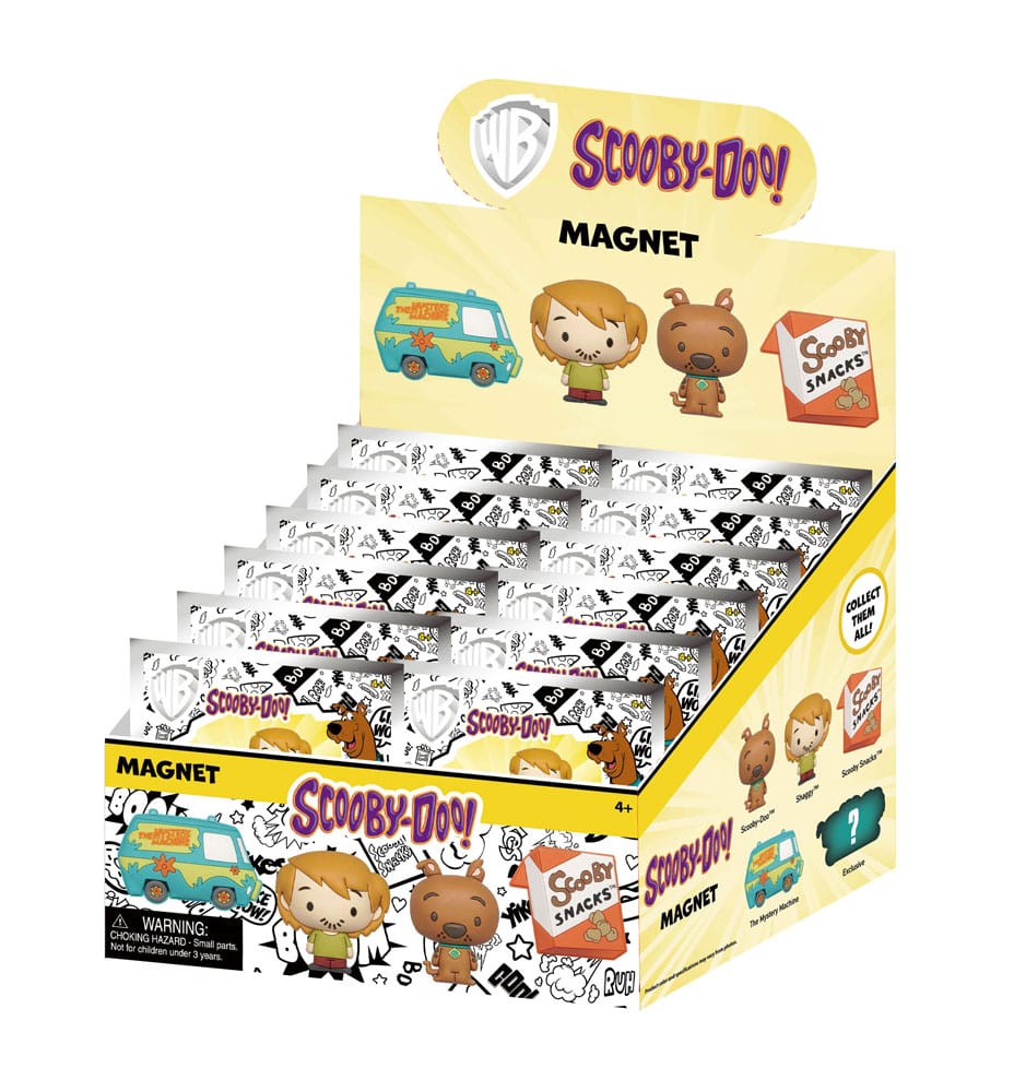 Scooby-Doo Magnete blind pack Series 1 Display (12)