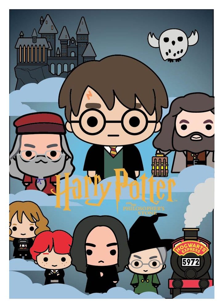 Harry Potter und der Stein der Weisen 3D Schaumstoff-Magnet