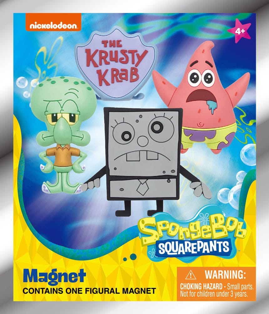 SpongeBob Schwammkopf 3D Magnete Series 1 Display (12)