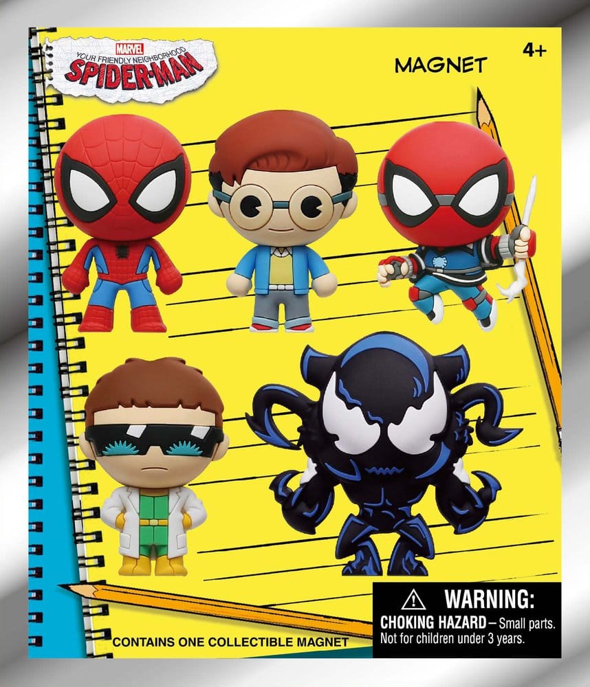 Spider-Man Magnete Blind Pack Display (12)