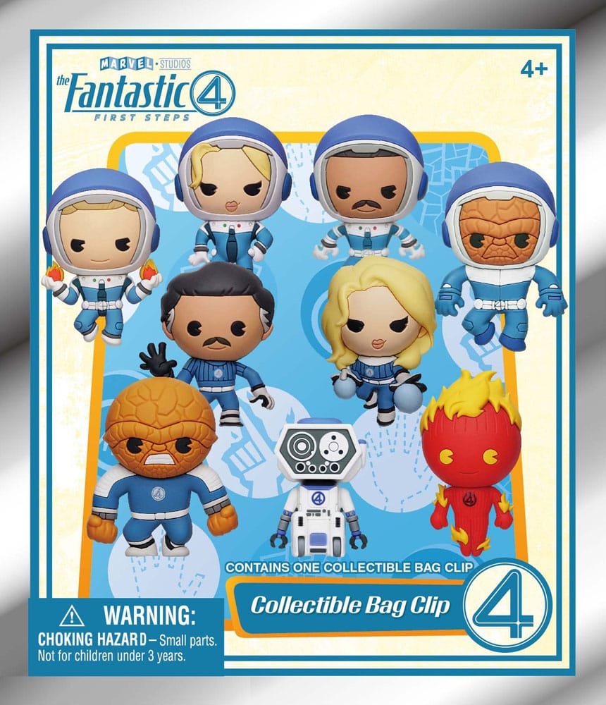 Fantastic Four 3D PVC-Taschenanhänger Movie Display (24)