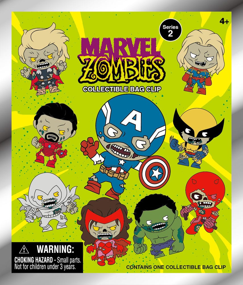 Marvel PVC-Taschenanhänger Serie 2 Zombies Display (24)