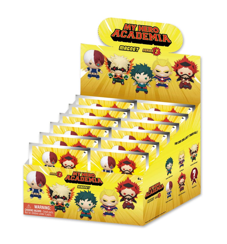 My Hero Academia 3D Magnete Series 2 Display (12)