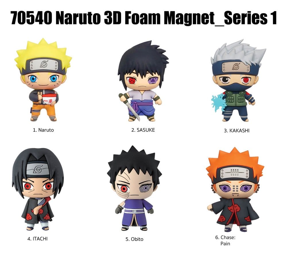 Naruto Magnete Blind Pack Display (12)