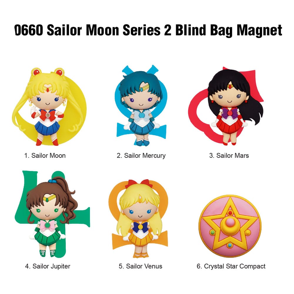 Sailor Moon Magnete blind pack Series 2 Display (12)
