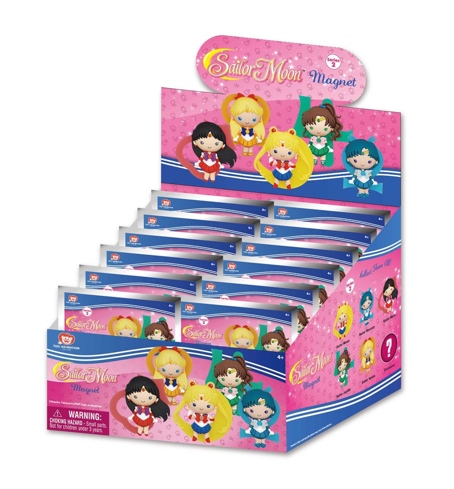 Sailor Moon Magnete blind pack Series 2 Display (12)