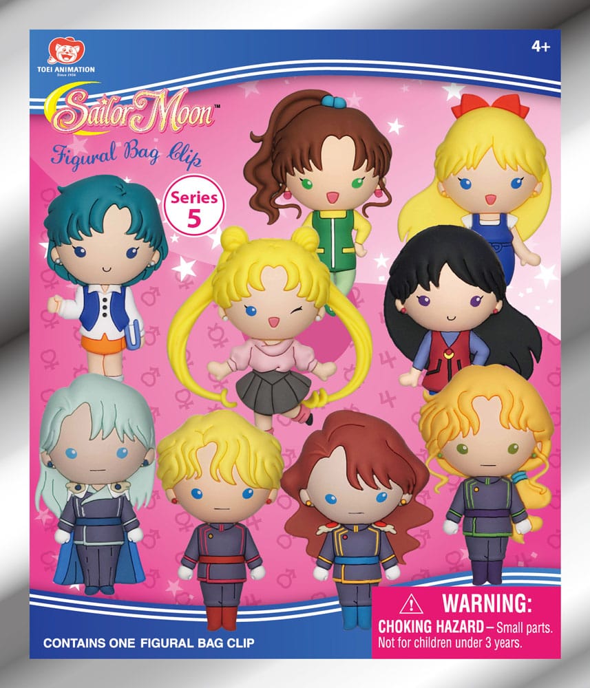 Sailor Moon 3D PVC-Taschenanhänger Series 5 Display (24)