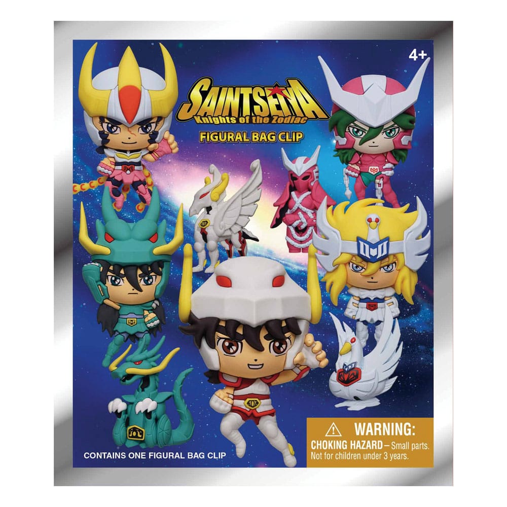 Saint Seiya 3D PVC-Taschenanhänger Serie 1 Display (24)