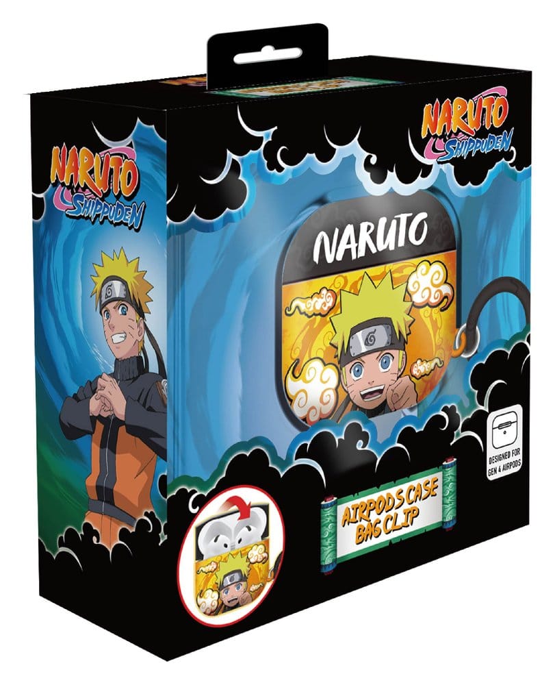 Naruto 3D Schaumstoff Airpods Hülle Taschenanhänger Display (12)