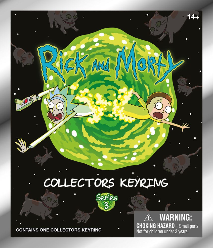 Rick and Morty PVC-Taschenanhänger Series 3 Display (24)
