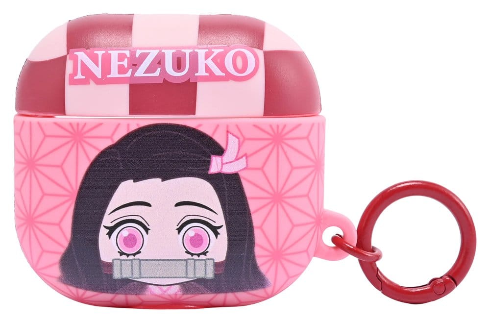 Demon Slayer 3D Schaumstoff Airpods Hülle Taschenanhänger Nezuko Display (12)
