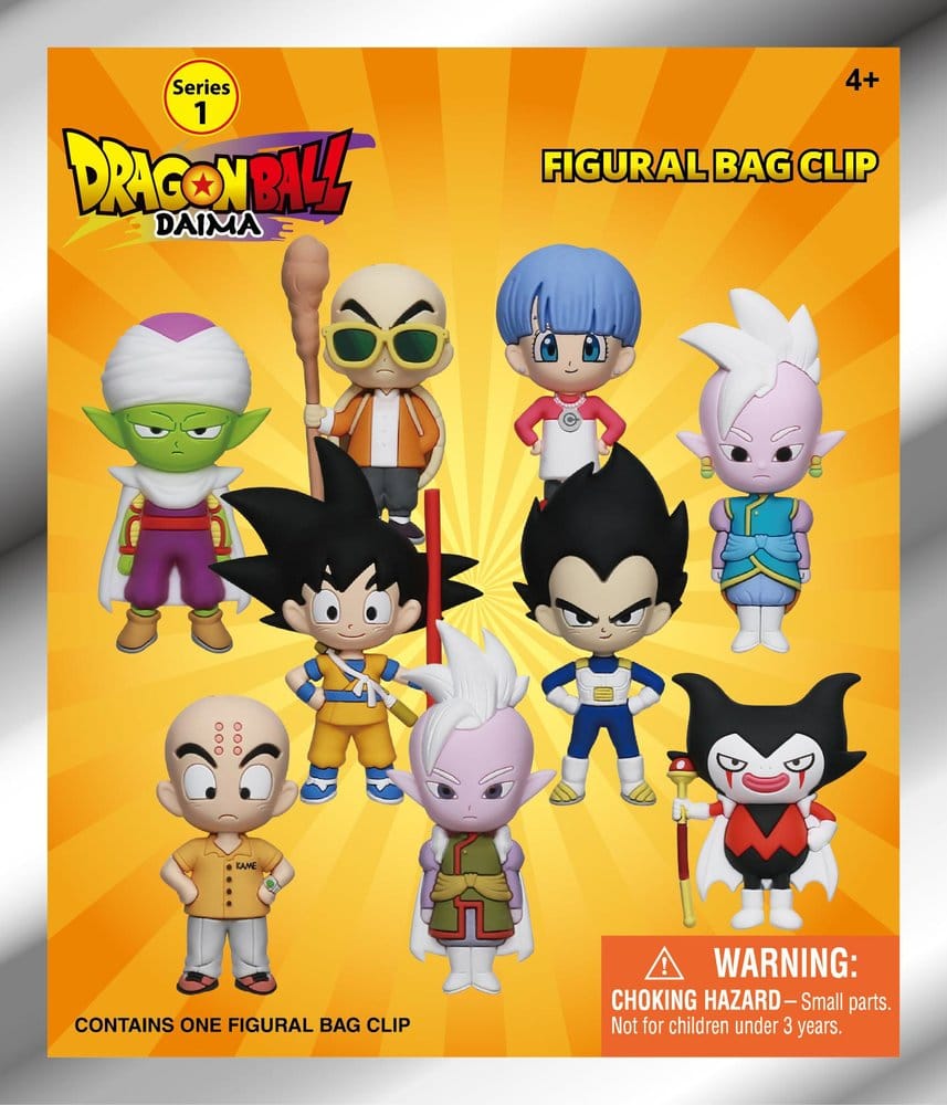 Dragon Ball Daima 3D PVC-Taschenanhänger Serie 1 Blind Bag Display (24)