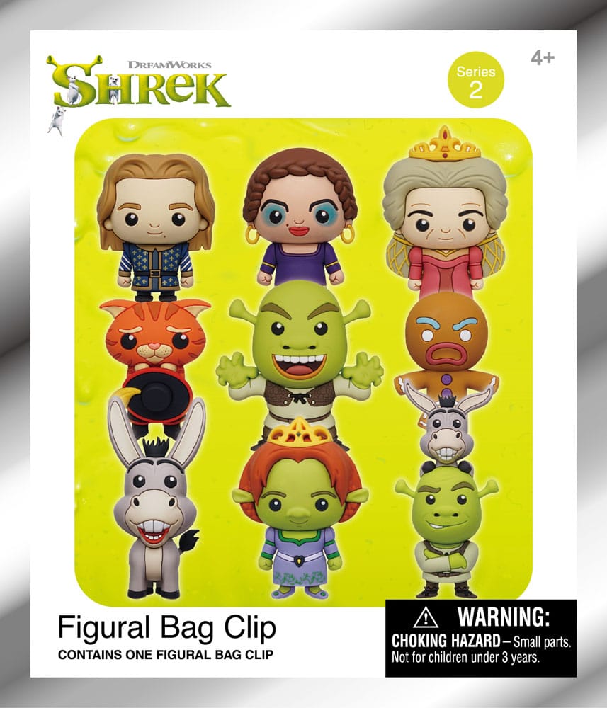 Shrek PVC-Taschenanhänger Series 2 Display (24)