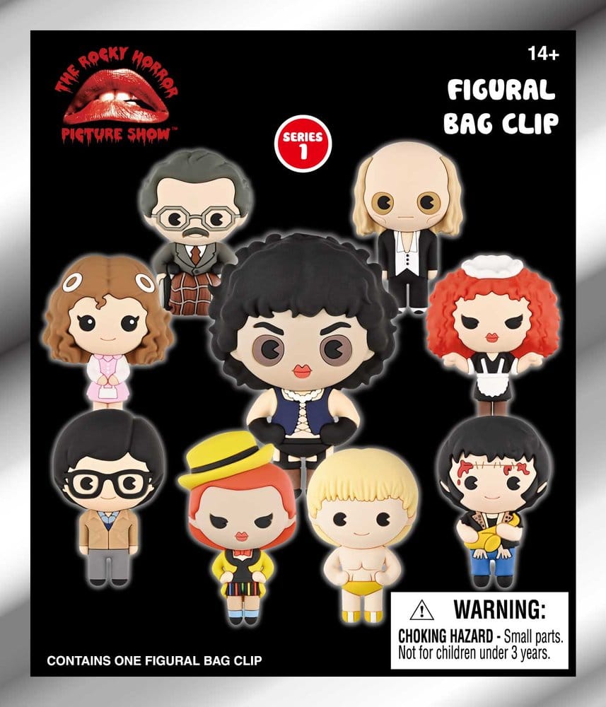 The Rocky Horror Picture Show 3D PVC-Taschenanhänger Serie 1 Blind Bag Display (24)