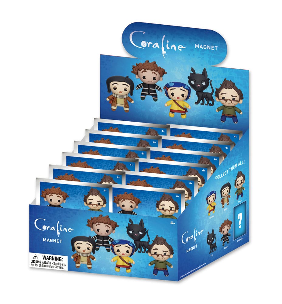Coraline Magnete blind pack Series 1 Display (12)