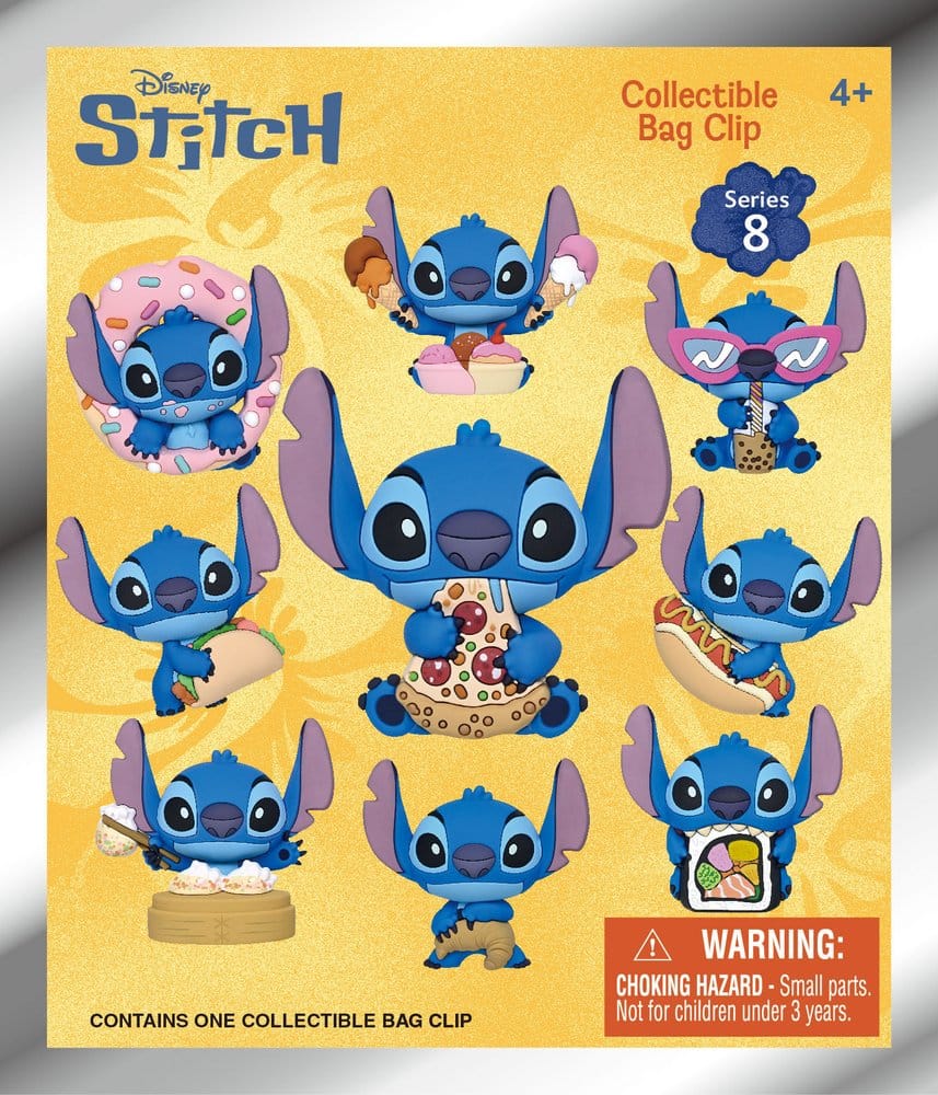 Lilo & Stitch 3D PVC-Taschenanhänger Series 8 Display (24)