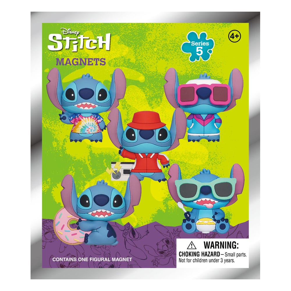 Lilo & Stitch 3D Magnete Stitch Series 5 Blind Pack Display (12)