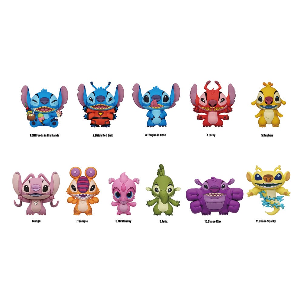 Lilo & Stitch PVC-Taschenanhänger Serie 5 Display (24)