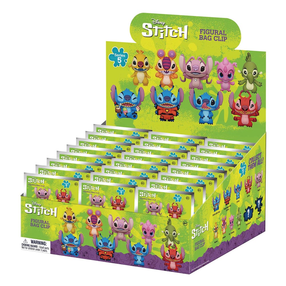 Lilo & Stitch PVC-Taschenanhänger Serie 5 Display (24)