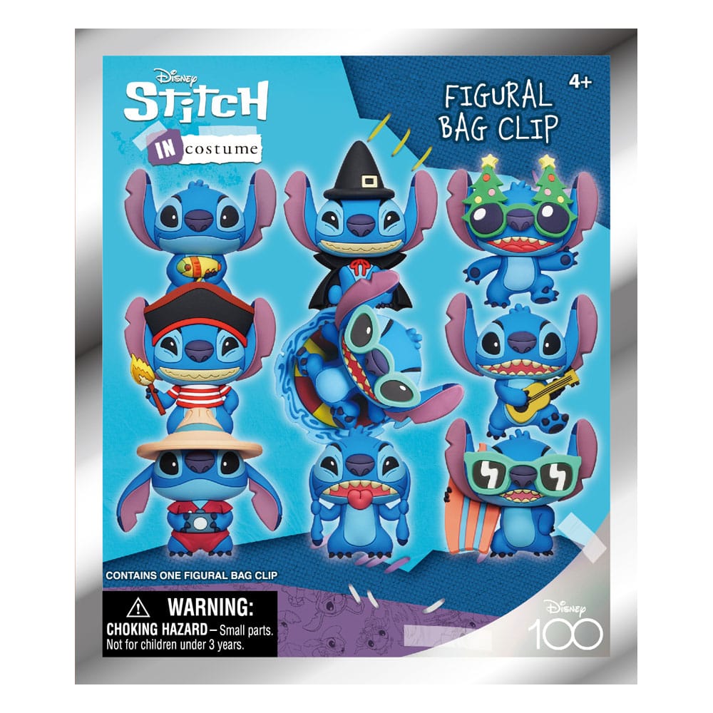 Lilo & Stitch 3D PVC-Taschenanhänger Kostüme Serie 3 Display (24)