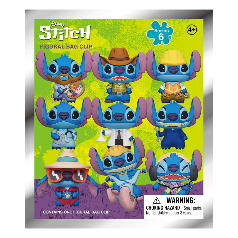 Lilo & Stitch 3D PVC-Taschenanhänger Series 6 Display (24)