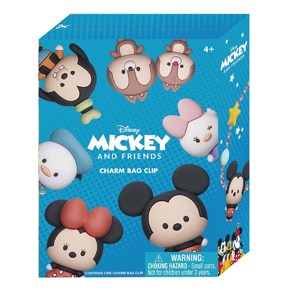 Disney Charm 3D PVC-Taschenanhänger Mickey & Friends Display (24)