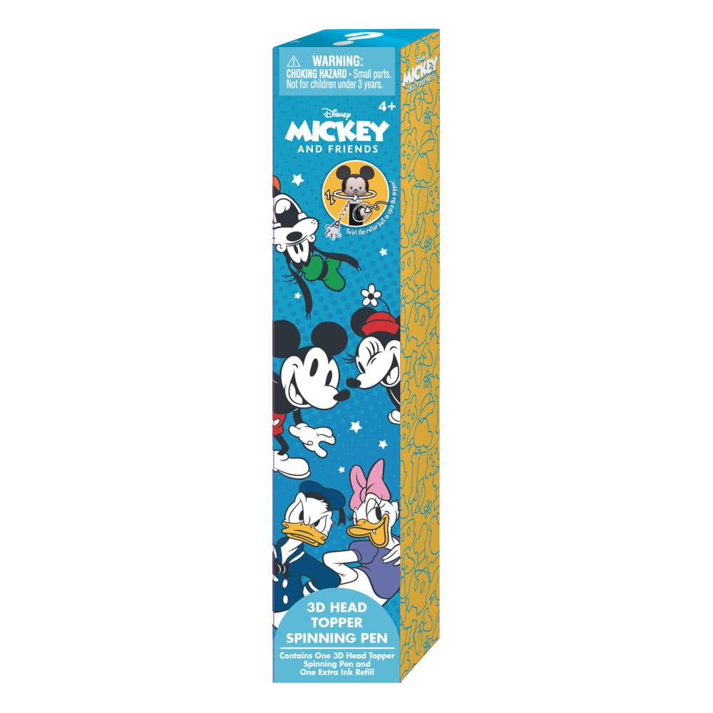 Micky and Friends Stift 3D Head Topper Spinning Pen