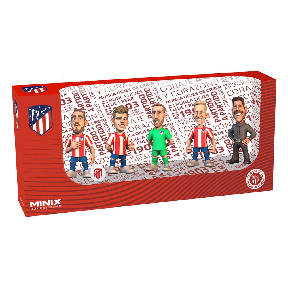 Atlético de Madrid Minix Figuren 5er-Pack 7 cm