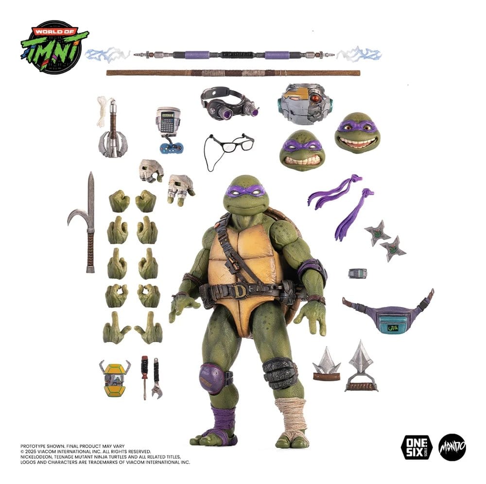 Teenage Mutant Ninja Turtles Actionfigur 1/6 Donatello