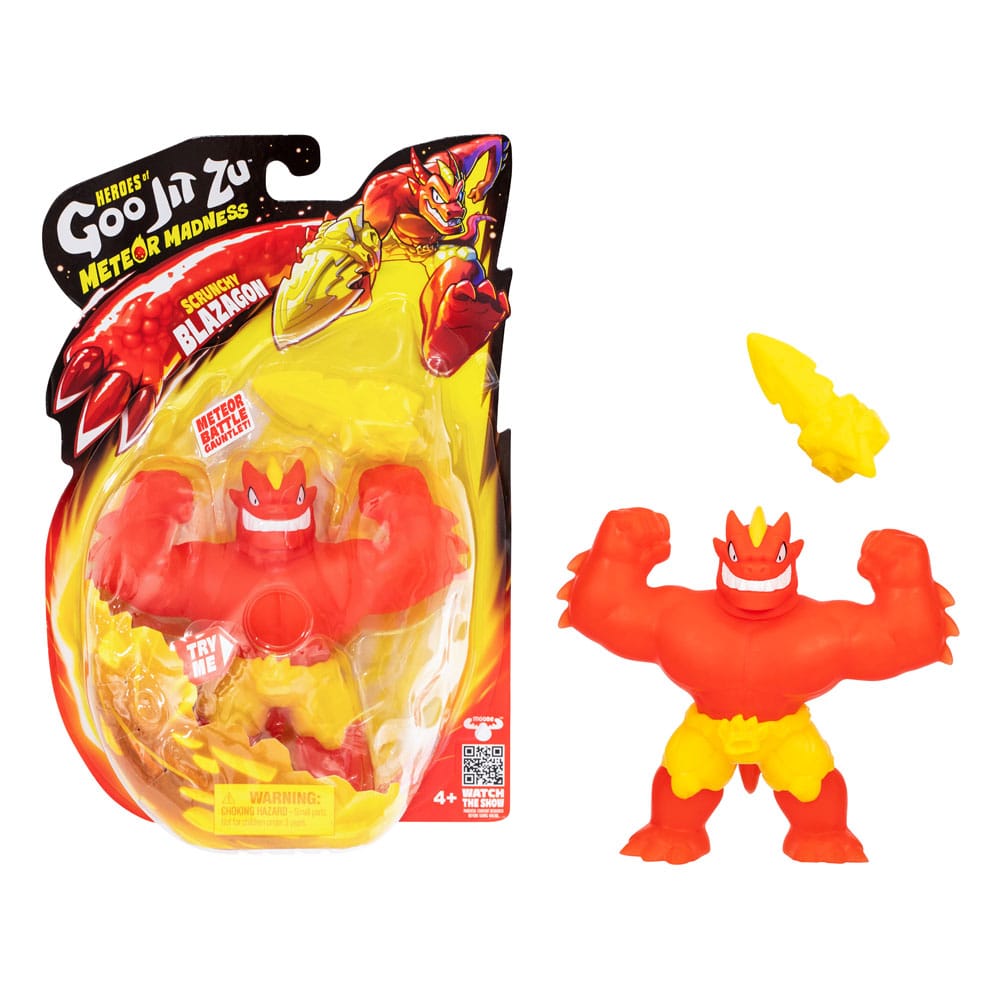 Heroes of Goo Jit Zu Meteor Madness Dehnbare Figuren 11 cm Sortiment (5)