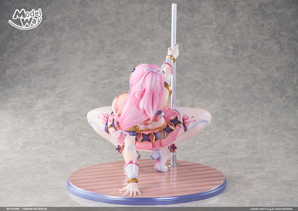 Pet angel cheerly pink PVC Statue 1/4 Momoka Sakuraba 31 cm