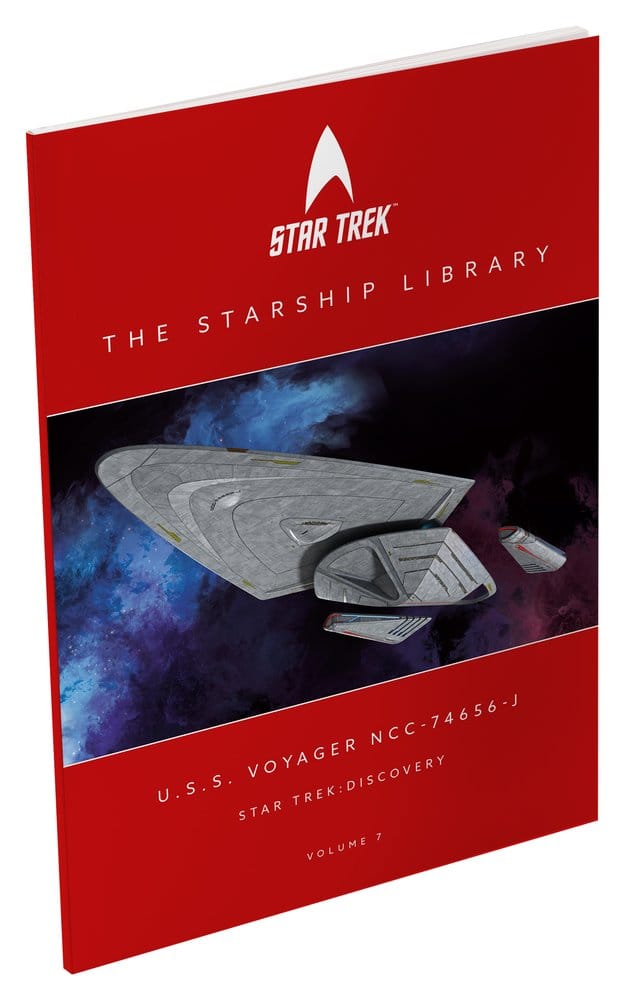 Star Trek Library Die-Cast U.S.S. Voyager NCC-74656-J 10 cm