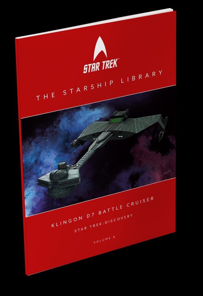 Star Trek Library Die-Cast Klingon D7 Battle Cruiser 10 cm