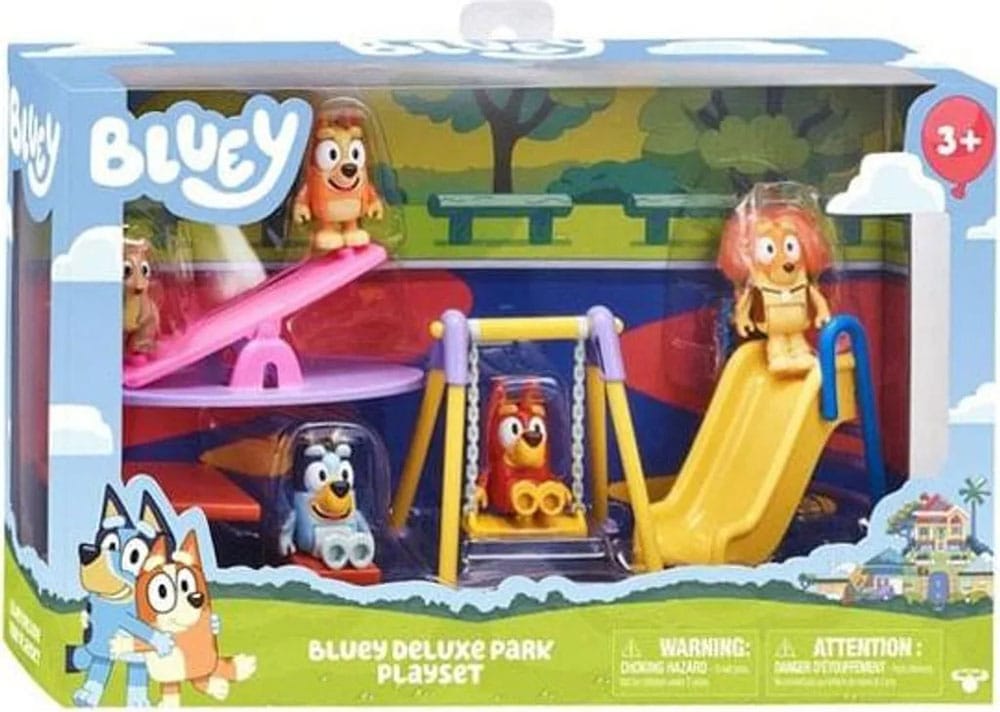 Bluey Minifiguren Spielset Bluey Deluxe Spielplatz