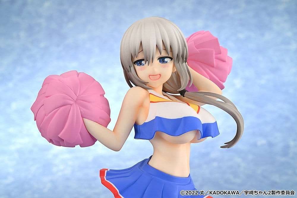 Uzaki-chan Wants to Hang Out! 2nd Season PVC Figur 1/7 Tsuki Uzaki: Cheerleader Ver. 23 cm
