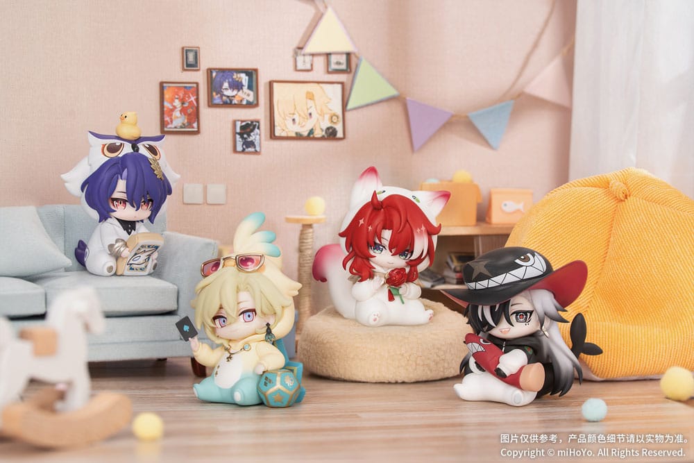 Honkai: Star Rail Mini Figuren Blind Box Boys' Dorm Series Chibi (8)