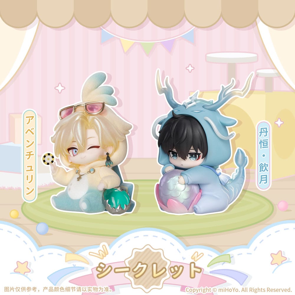 Honkai: Star Rail Mini Figuren Blind Box Boys' Dorm Series Chibi (8)