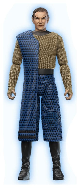 Star Trek 1/10 Actionfigur Kirk as Romulan (Die unsichtbare Falle) 16 cm