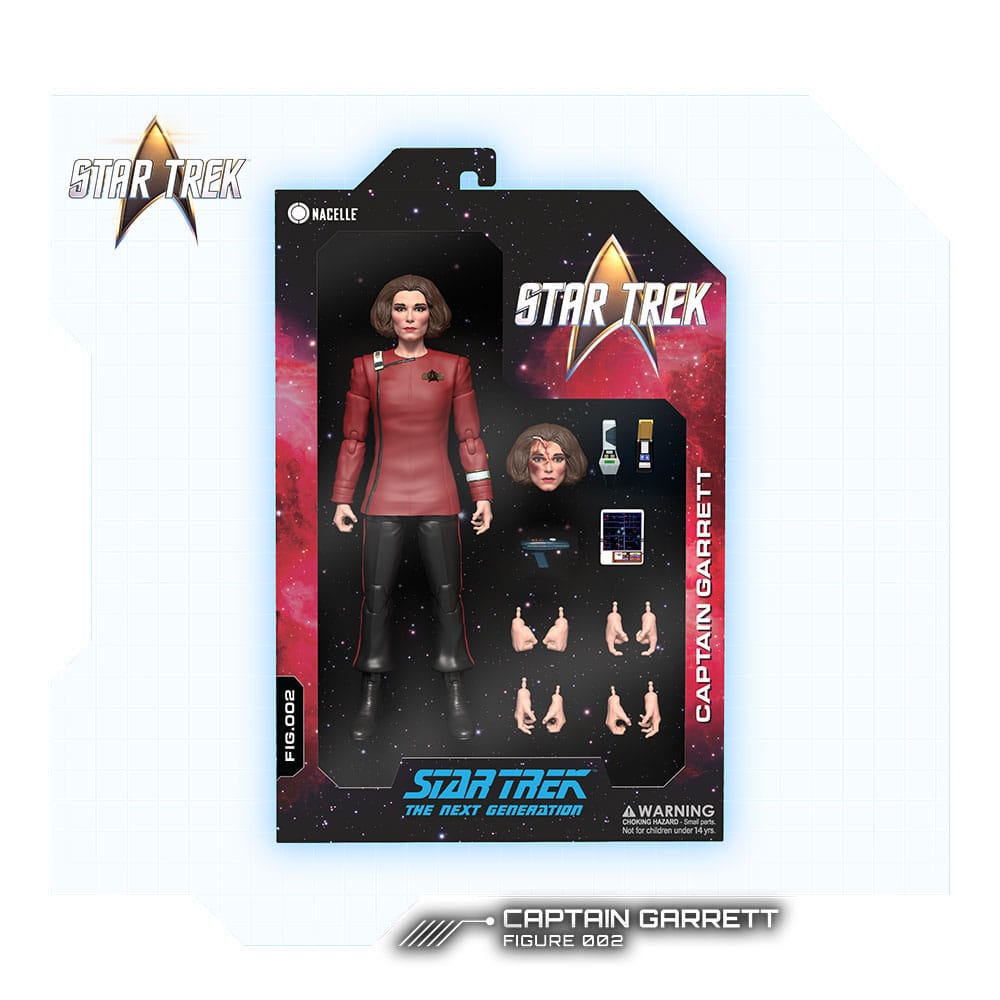 Raumschiff Enterprise - Das nächste Jahrhundert Actionfigur 1/12 Captain Garrett 16 cm