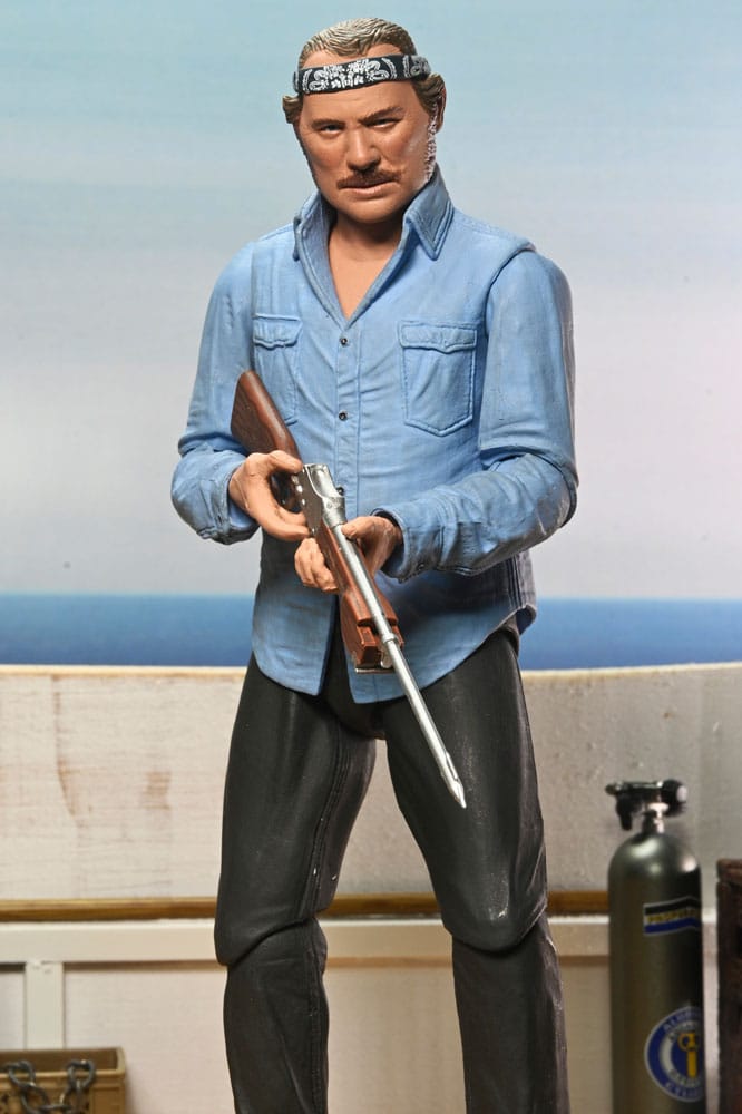 Der weiße Hai Actionfigur Ultimate Sam Quint 50th Anniversary Figure 18 cm